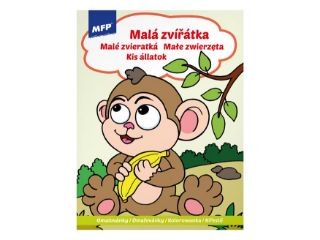 Obrázek z Omalovánky A4 Malá zvířátka 210x276mm(10) 